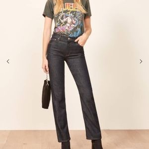 NWT Reformation Liza High Straight Jean